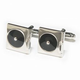 鎌倉カフス工房 DJターンテーブルカフスボタン・カフリンクス メンズ  cf952 結婚式 旦那 プレゼント ギフト 彼氏 父の日 誕生日プレゼント