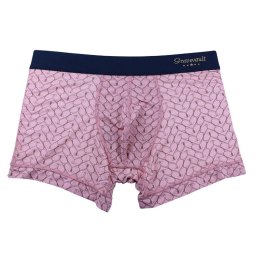 グレイブボールト：GRAPHIC HEART ボクサーパンツ (ピンク×ベージュ)[ボクサーパンツ 男性下着 メンズインナー 人気ブランド おすすめギフト 誕生日プレゼント メンズファッション]
