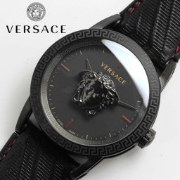 VERSACE ベルサーチ 腕時計 メンズ 男性用 革ベルト メデューサ レザー ブランド 人気 ウォッチ パラッツォ エンパイア ギフト プレゼント クオーツ ベルサーチェ VERD00218