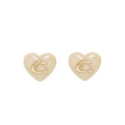 コーチ ピアス COACH 422706 GLD681 レディース アクセサリー ベージュ ゴールド
