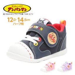 アンパンマン キャラクター ベビー キッズ シューズ ムーンスター スニーカー 男の子 女の子 通園 ベロクロ マジック 子供靴 ファーストシューズ tmapmb46