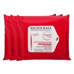 ビオデルマ クレアリヌ H2O クレンジングシート もっとお得な3個セット 25sheets x 3  | 日本未発売  激安  BIODERMA  その他クレンジング 美容グッズ コスメ化粧品 誕生日 クリスマス ホワイトデー 結婚記念日 ウエディングギフト 母の日 送別会 バレンタインデー 女性 彼女