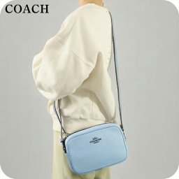 コーチ ショルダーバッグ レディース ブランド COACH レザー CR110 QBCFL 1 ブルー