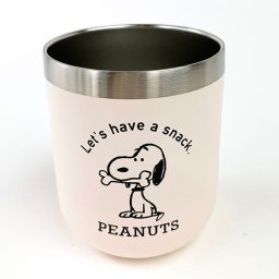 PEANUTS スヌーピー スヌーピー ステンレスタンブラー SNACK タンブラー コップ グッズ ホワイト