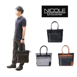 【正規取扱店】NICOLE ニコル オデッセイ 2way トート ショルダーバッグ NIL245 正規品 メンズ カジュアル きれいめ 斜め掛け 大人 ブランド おしゃれ かっこいい  父の日