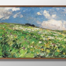 アレクサンダー ケスターSommerwiese A3 サイズ ポスター アート おしゃれ 絵画 インテリア 北欧 イラスト マット紙 艶消し アートパネル 額 フレーム デザイン 壁掛け ギフト 新築祝い ディスプレイ 引越し祝い　新生活　空間デザイン 