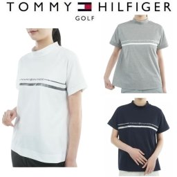 トミーヒルフィガー ゴルフ レディース ワッフルリラックス モックネックシャツ TOMMY HILFIGER GOLF THLA628 2026年春夏モデル お誕生日祝い お祝い 記念品 30代 40代 50代 60代 母の日 お母さん 還暦祝い 敬老の日 彼女 人気プレゼント プレゼント