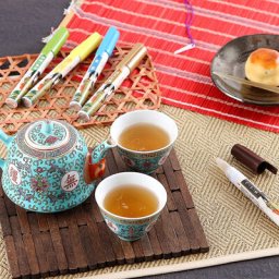 お茶 好きだっ茶 7本セット ペン型 携帯粉末茶 静岡一番茶 ジャスミン茶 麦茶 ほうじ茶 ウーロン茶 浅原工業 静岡県 粉末茶 携帯 便利 緑茶 カテキン アウトドア マイペン スティック 詰め替え