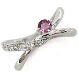 誕生石 指輪 リング 18金 レディース V字 クロス ダイヤモンド 選べる天然石 Vライン 18k ジュエリー 女性 普段 使い おしゃれ 大人可愛い プレゼント