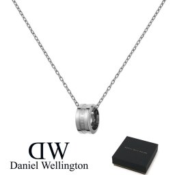 新品 Daniel Wellington ダニエル ウェリントン ダニエルウェリントン DW00400159 ELAN エラン ペンダント ネックレス リング モチーフ シルバー サージカル ステンレス 316L レディース 女性 ギフト プレゼント おすすめ 誕生日 クリスマス バレンタイン お祝い