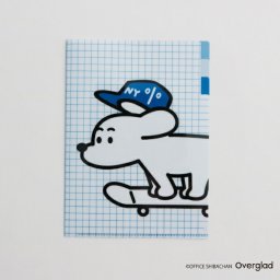 SKATER JON (スケータージョン) A5ポケットクリアファイル (main) 日本製
