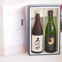 プレミアム日本酒ギフトボックス久保田萬寿セット 盛田金しゃち酒造 純米夢吟香 15％ （愛知県）720ml×2本