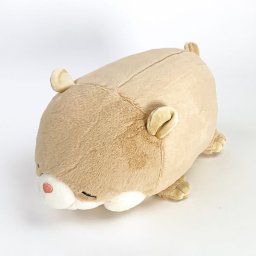 ポクシン ボルスター はむ ハムスター 小動物 ぬいぐるみ リラックス 癒し ベージュ