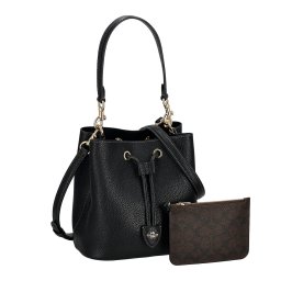 コーチファクトリー アウトレット COACH FACTORY バッグ ハンドバッグ トートバッグ 手提げ ショルダーバッグ 斜め掛けバッグ CBH06 IMBLK ローアン バケットバッグ レディース ブラック
