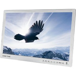 ポータブルテレビ 17インチ 17型 DVDプレーヤー 17インチ 地デジ フルセグ 車載対応 バッテリー テレビ ポータブル TV 携帯テレビ ワンセグ 3電源対応 地上デジタル 録画機能 HDMI 大画面 OVERTIME OT-FTD17AK-WH