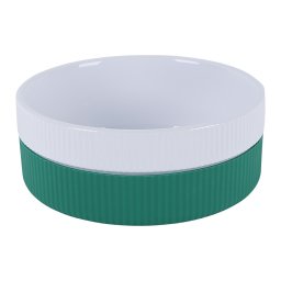 PLATZ Colore（コローレ） M イタリアンバジル フードボウル 犬 猫 食器 餌皿 陶器 すべり止め