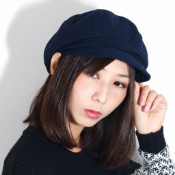 レディース キャスケット 婦人帽子 レディースキャスケット 婦人帽 秋 冬 マリットコード サイズ調整機能付き 婦人 帽子 ellite chapeau エリートシャポー 起毛 ポリエステル キャス レディースハット M 55cm から 57cm 紺 ネイビー 母の日