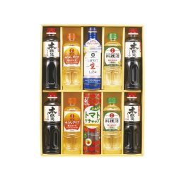 【ギフト対応無料】キッコーマン&調味料バラエティセット (KSM-60N) ※送料無料(北海道・沖縄は除く)