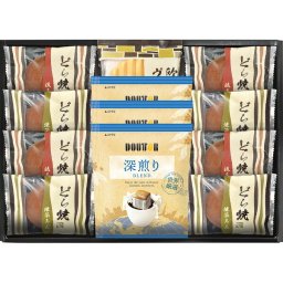 ドトールコーヒー＆どら焼き詰合せ [26-7585-030] ＤＲ－２５ ドリップコーヒー どら焼き ヴァッフェル 和菓子 洋菓子 詰め合わせ ギフト スイーツ 和洋折衷 贈り物 内祝い お返し プレゼント