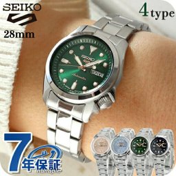 セイコー5 スポーツ 自動巻き 腕時計 ブランド レディース Seiko 5 Sports アナログ グリーン ネイビー ブルー ピンク 日本製 選べるモデル