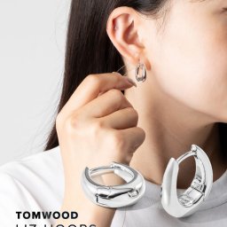 トムウッド TOM WOOD Liz Hoops リズ フープ 100603 ピアス ユニセックス アクセサリー シルバー
