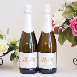 イタリア甘口スパークリング白ワイン 天使のアスティ 750ml×2