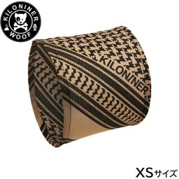 KILONINER キロナイナー ドッグウェア Cooling Shemagh Scarf クーリングシュマグ XS Tan/Black 犬 スカーフ バンダナ ペットウェア ひんやり 冷たい 熱中対策