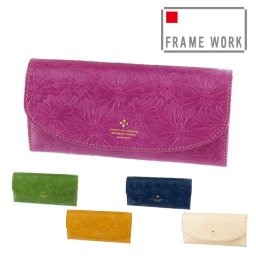 フレームワーク 長財布 FRAME WORK マニフィーク 41921(41911) 花柄 女子 かわいい おしゃれ ブランド レディース 送料無料 プレゼント ギフト ラッピング無料 一粒万倍日 吉日