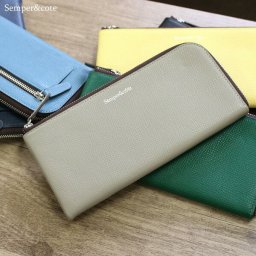センペルアンドコッテ Semper&cote 財布 L字 ラウンド 長財布 レザー 男女兼用 レディース メンズ ブランド 本革 日本製