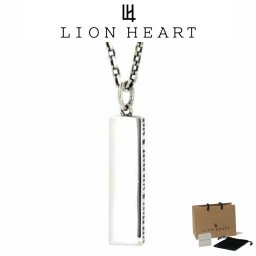 ライオンハート ネックレス メンズ ロゴ プレート ネックレス SV925 LH-01NE0771 LION HEART クリスマス 誕生日 プレゼント ギフト 彼氏 【ネコポス】 ブランド 人気 ランキング
