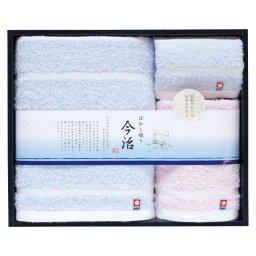 実りの秋の贈り物 タオルセット 日本名産地 セット内容/バスタオル（60×120cm ）･フェイスタオル（33×75cm）･ハンドタオル（33×35cm） ×各1