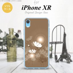 iPhoneXR iPhone XR スマホケース ソフトケース コスモス ベージュ メンズ レディース nk-ipxr-tp605