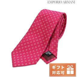 エンポリオ・アルマーニ ネクタイ メンズ EMPORIO ARMANI シルク100% イタリア 340075 ROSA BRILLANTE ピンク系 小物