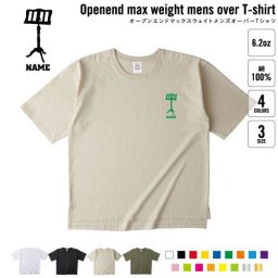 譜面台 名入れオーバーサイズTシャツ ビッグシルエット ゆったり イージーフィット ワイドフィット メンズ サイジング    吹奏楽 楽器 バンド 楽団 クラシック オーケストラ