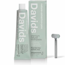 デイヴィッズ  ホワイトニングトゥースペースト ペパーミント 149g  |  激安  Davids  歯磨き粉 美容グッズ コスメ化粧品 誕生日 クリスマス ホワイトデー 結婚記念日 ウエディングギフト 母の日 送別会 バレンタインデー 女性 彼女 妻奥さん 母お母さん 女友達