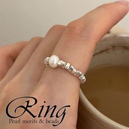 リング レディース 通販 ダイヤモンドハーツ rng-0010 Diamond Hearts 指輪 アクセサリー パールモチーフビーズリング フェイクパール 女性 シンプル プレゼント ギフト 彼女 おしゃれ かわいい ブランド 誕生日プレゼント プチプラ