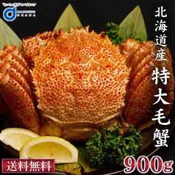 北海道産 特大毛蟹 900g・ほたて貝柱 1kg（訳ありBフレーク ）のセット  かに 毛ガニ 毛がに ボイル グルメ お取り寄せ プレゼント 母の日 ギフト 人気 【冷凍】 北海道