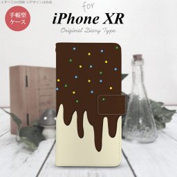 iPhoneXR iPhone XR 手帳型スマホケース カバー アイス 黄  nk-004s-ipxr-dr349