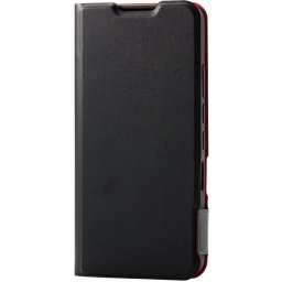 エレコム PM-S223PLFUBK AQUOS wish2(SH-51C) AQUOS wish(SHG06) レザーケース 手帳型 UltraSlim 薄型 磁石付き ブラック