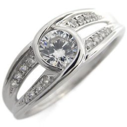 大粒・ダイヤモンド・リング・エンゲージリング・婚約指輪・指輪・0.5ct・4月誕生石・一粒・10金