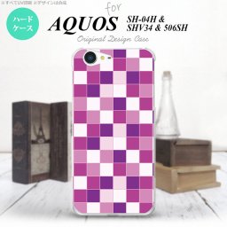 【SHV34】【スマホケース/スマホカバー】【アクオス セリエ】SHV34 スマホケース AQUOS SERIE SHV34 カバー アクオス セリエ スクエア 紫 nk-shv34-1019【メール便送料無料】