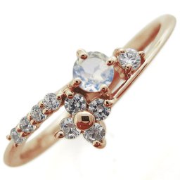 ロイヤルブルームーンストーン 指輪 メモリアルリング 結婚記念日 リング