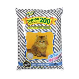 スーパーキャット スーパーDC200 8L 猫用品 ねこグッズ ペットグッズ ペット用品 猫砂
