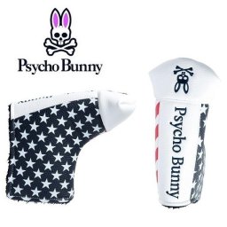 サイコバニー ヘッドカバー パターカバー ピン型 ホワイト Psycho Bunny A/A FLAG PBMG1FH2 お誕生日祝い お祝い 記念品 お父さん 父の日 彼氏 男性 30代 40代 50代 60代 母の日 お母さん 還暦祝い 敬老の日 彼女 人気プレゼント プレゼント