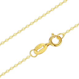 ネックレス 石なし 18K イエローゴールド スクリューチェーン 引き輪 中粒 一粒 シンプル 上品 エレガント おしゃれ きれいめ チェーンのみ 45cm 40+5cm gn0002