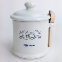 ブルーナ ミッフィー スピーン付き キャニスター ミッフィー ホワイト Sサイズ グッズ (MCOR)
