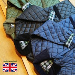 【在庫限りの限定品】英国製　Coeur de Lion　メンズキルティングジャケット