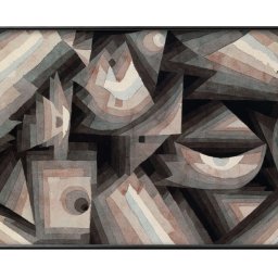 パウル クレー Crystal gradation A3 サイズ ポスター アート おしゃれ 絵画 インテリア 北欧 イラスト マット紙 艶消し アートパネル 額 フレーム デザイン 壁掛け ギフト 新築祝い ディスプレイ 引越し祝い　新生活　空間デザイン 
