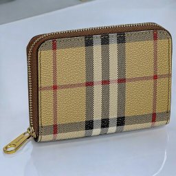 バーバリー コインケース レディース ブランド BURBERRY チェック 8070600 ベージュ