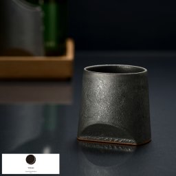 日本の歴史 TSUKI 安田瓦 ぐい呑み 蕎麦猪口 酒器 Cup 80  日本酒 酒器 おちょこ 歴史好き お城 酒好き 戦国時代 ラッピング 可 プレゼント ギフト 男性 歴女  